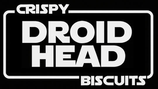 Droid Head Crispy Biscuits: Droid Head